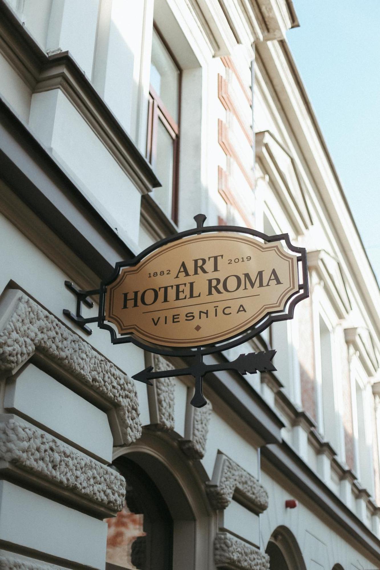 Art Hotel Roma Liepaja Exterior photo